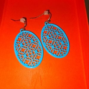 Aqua Earrings